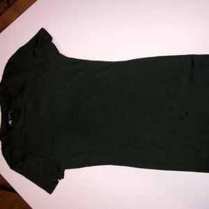 Military green  maxi Dress